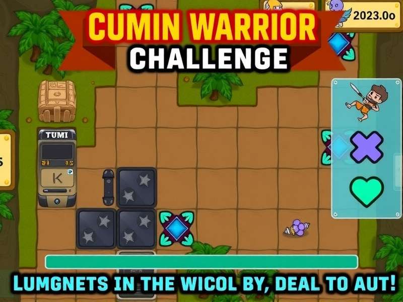 Cumin Warrior Challenge Gameplay Screenshot